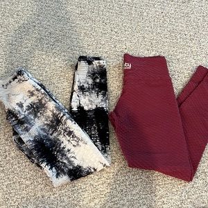 Two pair BBB leggings